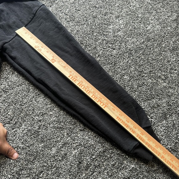 Diamond Cross Ranch Hoodie Mens L Black Pullover Hooded Pockets Graphic - Picture 5 of 6